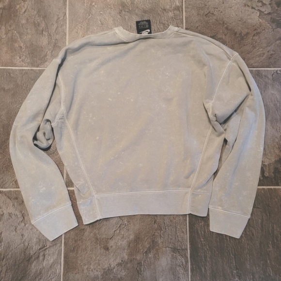 Nike Sportwear French Terry Crewneck Sweatshirt, Jade Horizon, Size‎ XS - Picture 5 of 8